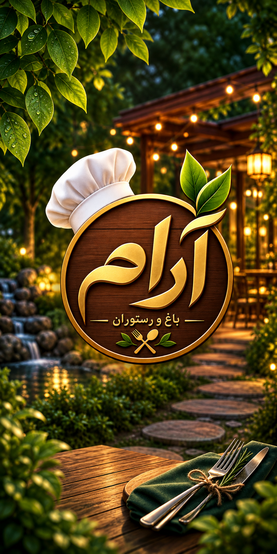 مجتمع تفریحی و رستورانی آرام 1403 مجتمع تفریحی و رستورانی آرام 1403